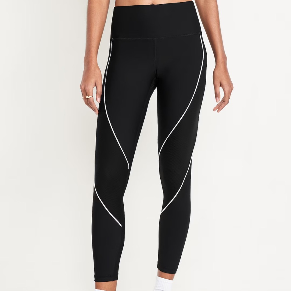Old Navy Black High-Waisted Leggings